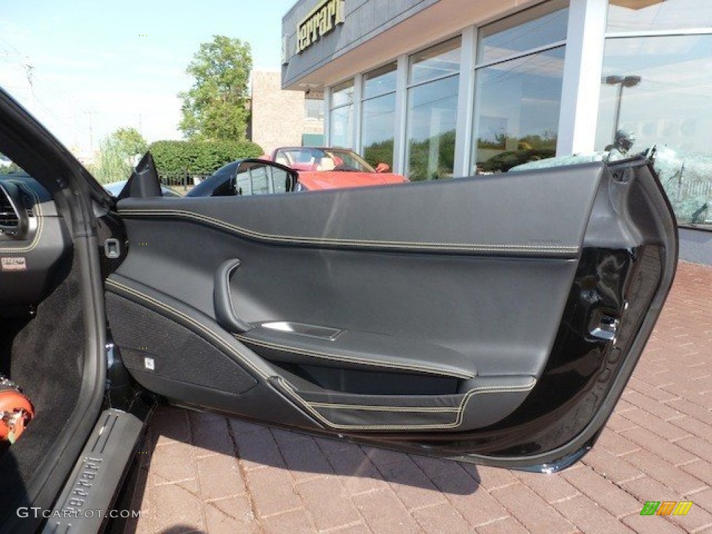 2011 Ferrari 458 Italia Nero (Black) Door Panel Photo #68462411