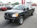 2012 Galaxy Black Nissan Titan Pro-4X Crew Cab 4x4  photo #3