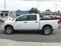 2012 Blizzard White Nissan Titan SV Crew Cab 4x4  photo #4