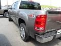 2012 Steel Gray Metallic GMC Sierra 1500 SLT Crew Cab 4x4  photo #3