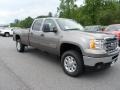 Mocha Steel Metallic - Sierra 3500HD SLE Crew Cab 4x4 Photo No. 3