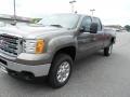 Mocha Steel Metallic - Sierra 3500HD SLE Crew Cab 4x4 Photo No. 4