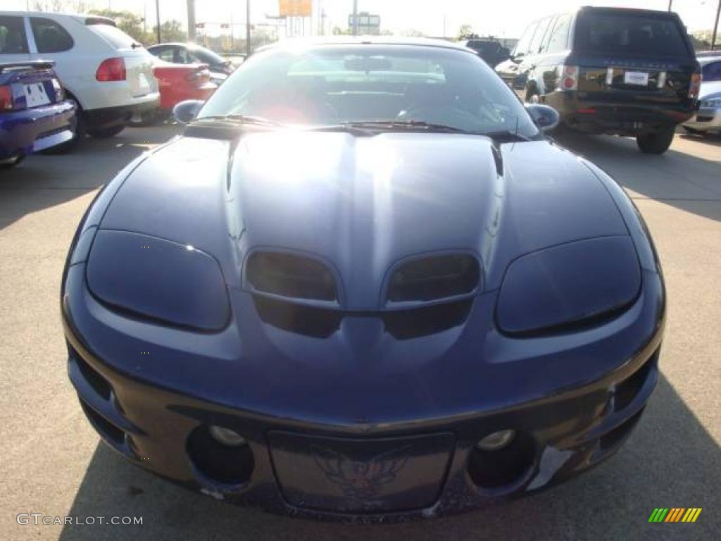 2002 Firebird Trans Am WS-6 Coupe - Navy Blue Metallic / Ebony Black photo #2