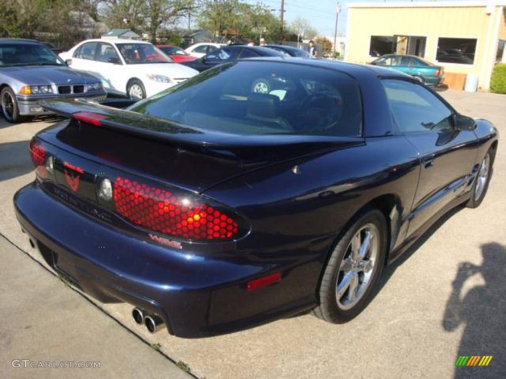 2002 Firebird Trans Am WS-6 Coupe - Navy Blue Metallic / Ebony Black photo #4