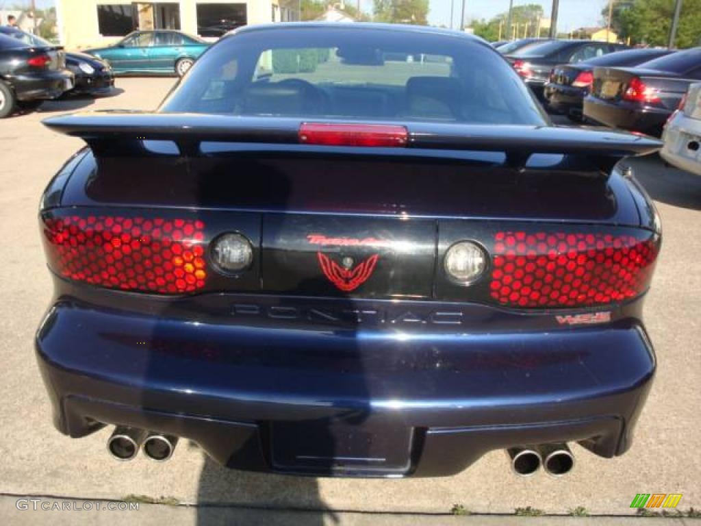 2002 Firebird Trans Am WS-6 Coupe - Navy Blue Metallic / Ebony Black photo #5