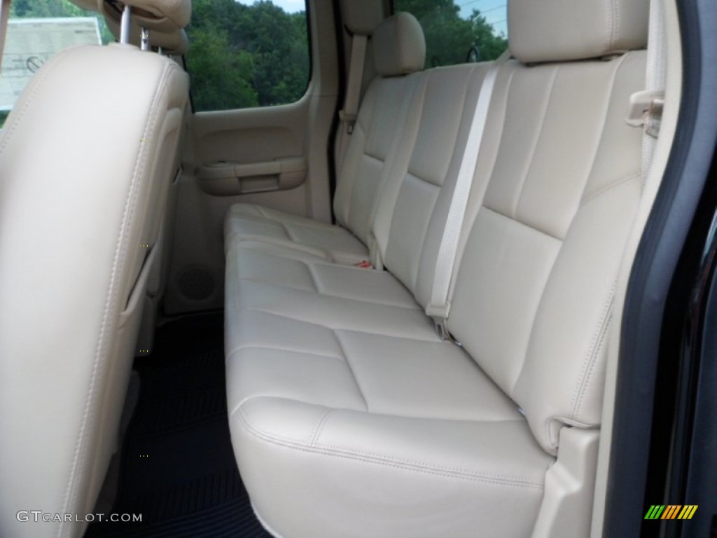 2012 Chevrolet Silverado 2500HD LTZ Extended Cab 4x4 Rear Seat Photo #68463877