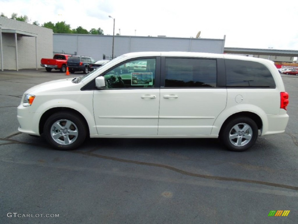 2012 Grand Caravan SE - Stone White / Black/Light Graystone photo #3