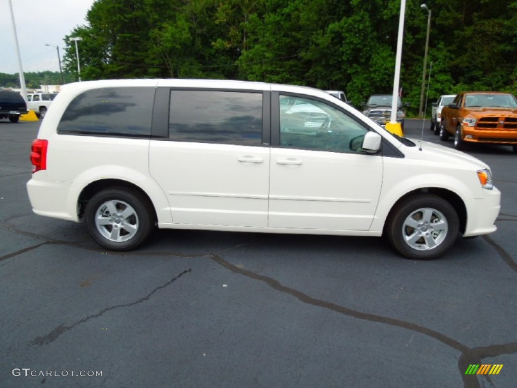 2012 Grand Caravan SE - Stone White / Black/Light Graystone photo #4