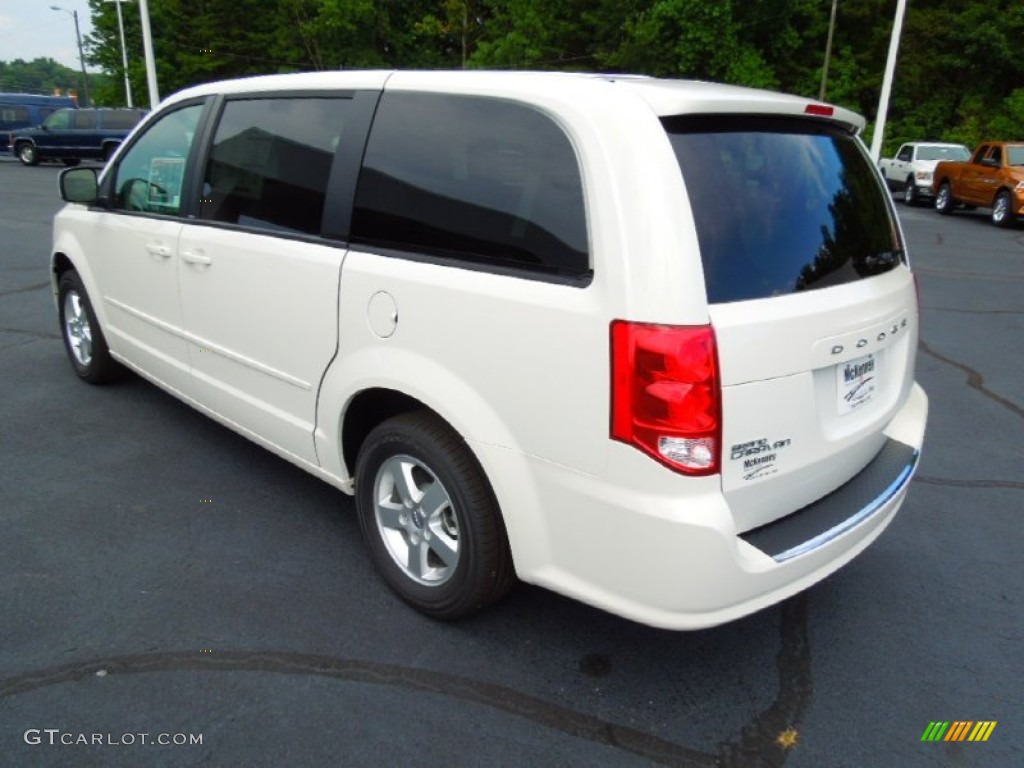 2012 Grand Caravan SE - Stone White / Black/Light Graystone photo #5