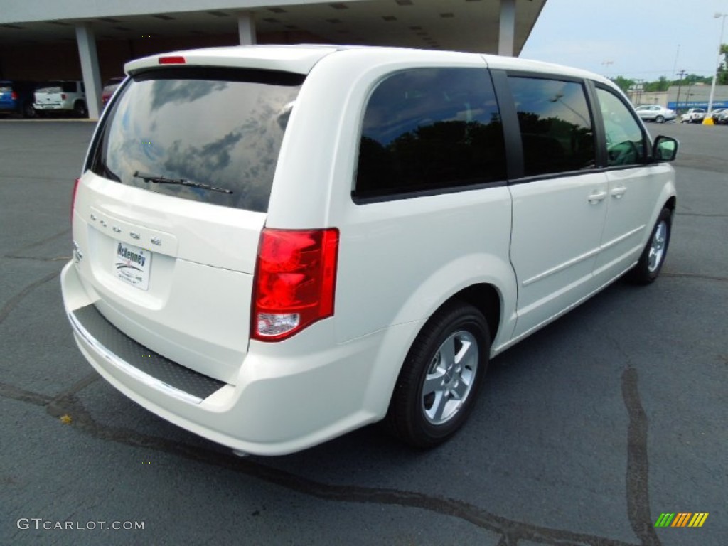 2012 Grand Caravan SE - Stone White / Black/Light Graystone photo #6