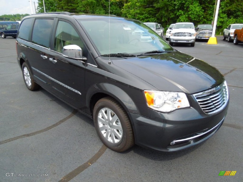 2012 Town & Country Touring - L - Dark Charcoal Pearl / Dark Frost Beige/Medium Frost Beige photo #1