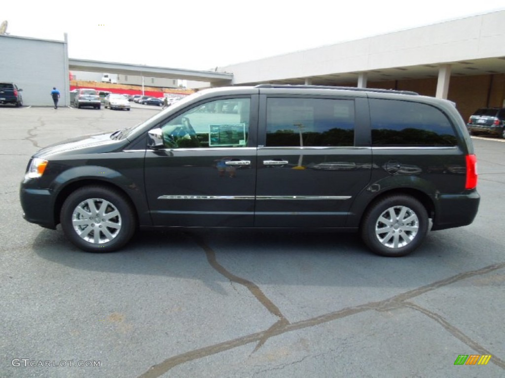 2012 Town & Country Touring - L - Dark Charcoal Pearl / Dark Frost Beige/Medium Frost Beige photo #3