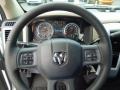 Dark Slate Gray/Medium Graystone 2012 Dodge Ram 1500 Outdoorsman Crew Cab Steering Wheel