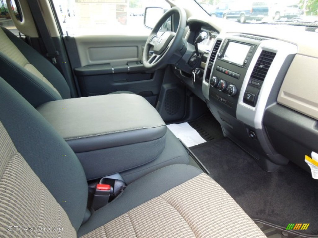 2012 Ram 1500 Outdoorsman Crew Cab - Bright White / Dark Slate Gray/Medium Graystone photo #20