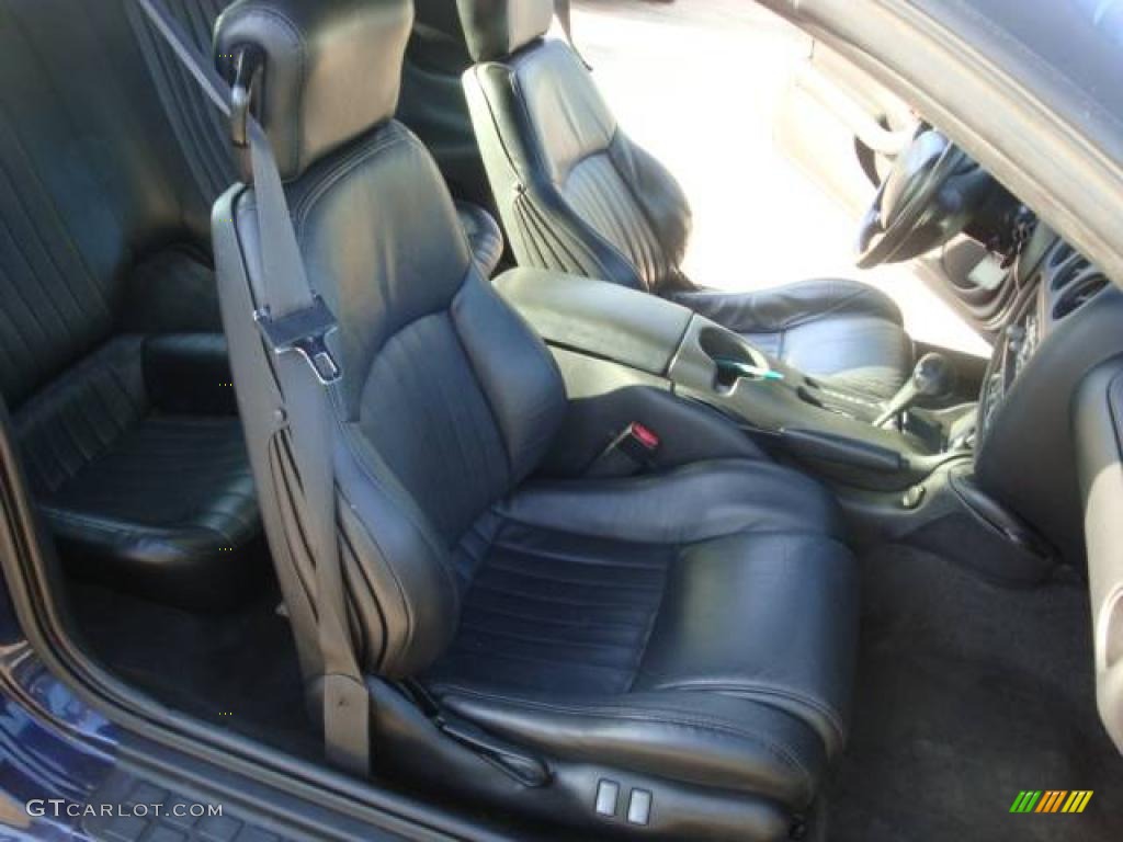 2002 Firebird Trans Am WS-6 Coupe - Navy Blue Metallic / Ebony Black photo #12