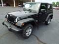 2012 Black Jeep Wrangler Sport 4x4  photo #2