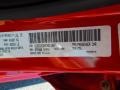 PRM: Redline 2-Coat Pearl 2012 Dodge Avenger SXT Color Code