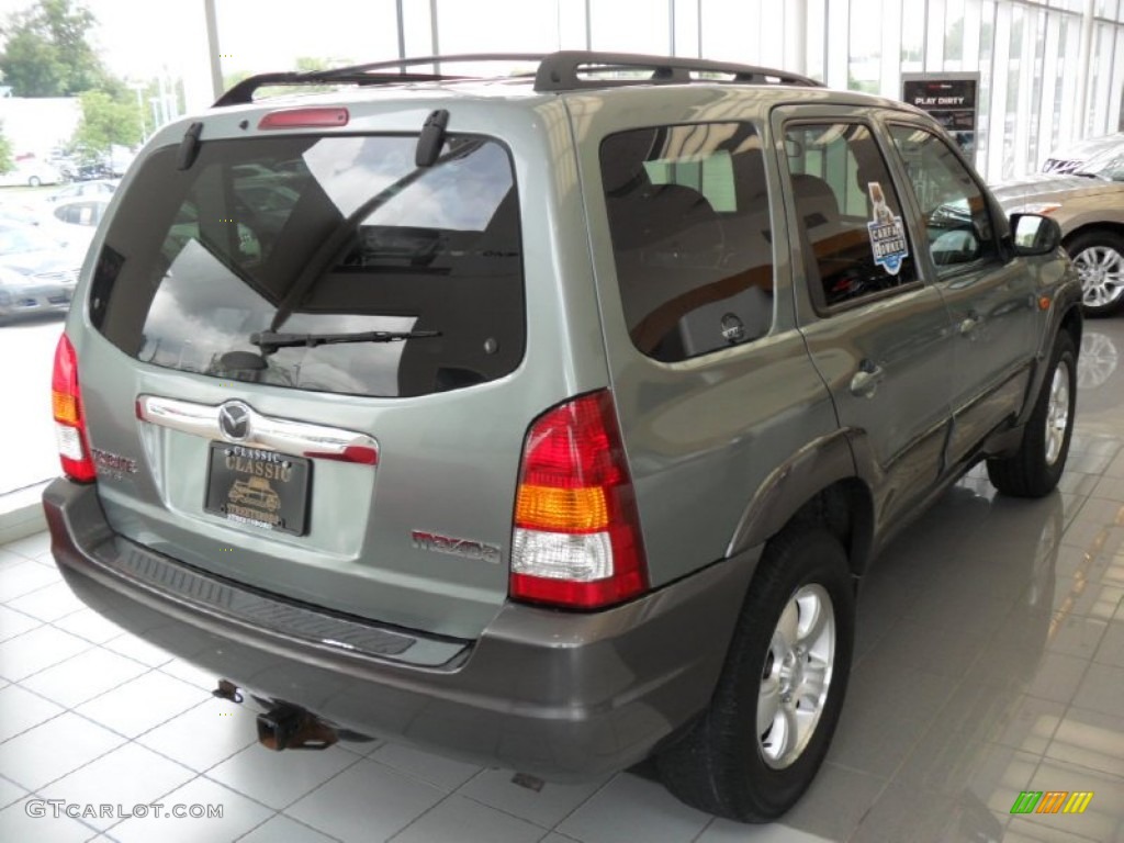 2003 Tribute ES-V6 4WD - Light Cypress Green Metallic / Medium Pebble Beige photo #2