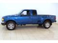 Bright Island Blue Metallic 2001 Ford Ranger XLT SuperCab 4x4 Exterior