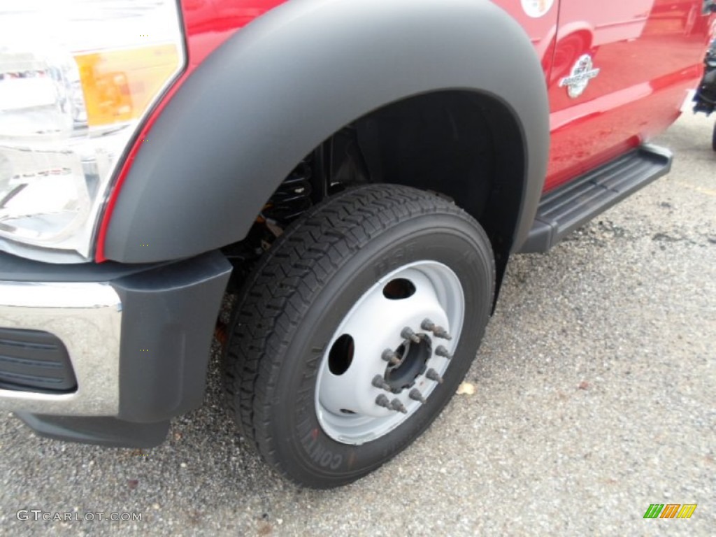 2012 Ford F550 Super Duty XL Regular Cab 4x4 Chassis Wheel Photo #68464816