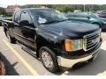 2010 Onyx Black GMC Sierra 1500 SLE Extended Cab 4x4  photo #1