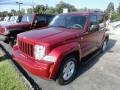 2011 Deep Cherry Red Crystal Pearl Jeep Liberty Sport 4x4  photo #1