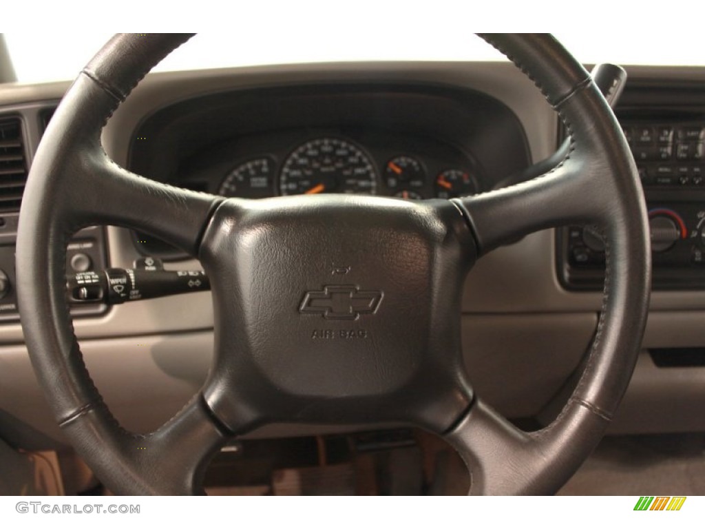 1999 Chevrolet Silverado 1500 Extended Cab Medium Oak Steering Wheel Photo #68465941