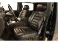 Ebony Front Seat Photo for 2006 Hummer H2 #68466346
