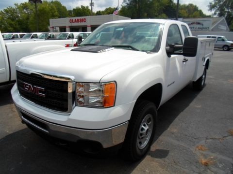 2012 GMC Sierra 2500HD Extended Cab 4x4 Utility Truck Data, Info and Specs
