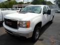Summit White - Sierra 2500HD Extended Cab 4x4 Utility Truck Photo No. 1