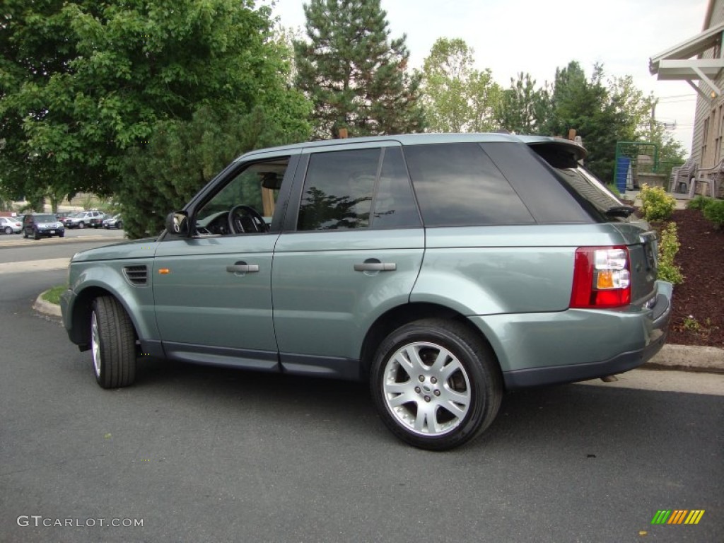 2006 Range Rover Sport HSE - Giverny Green Metallic / Alpaca Beige photo #5