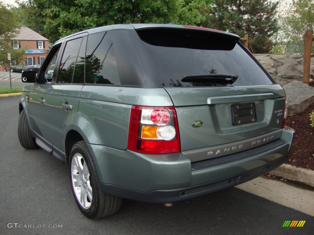 2006 Range Rover Sport HSE - Giverny Green Metallic / Alpaca Beige photo #6