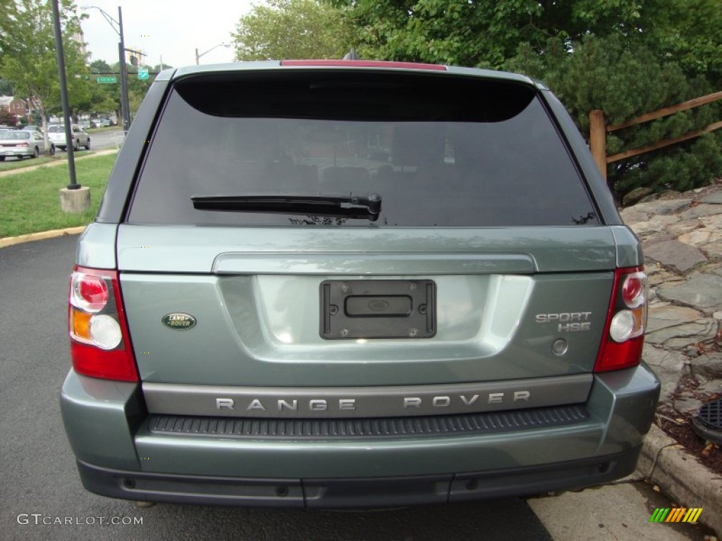 2006 Range Rover Sport HSE - Giverny Green Metallic / Alpaca Beige photo #7