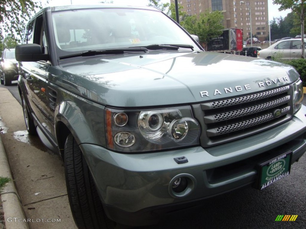 2006 Range Rover Sport HSE - Giverny Green Metallic / Alpaca Beige photo #11