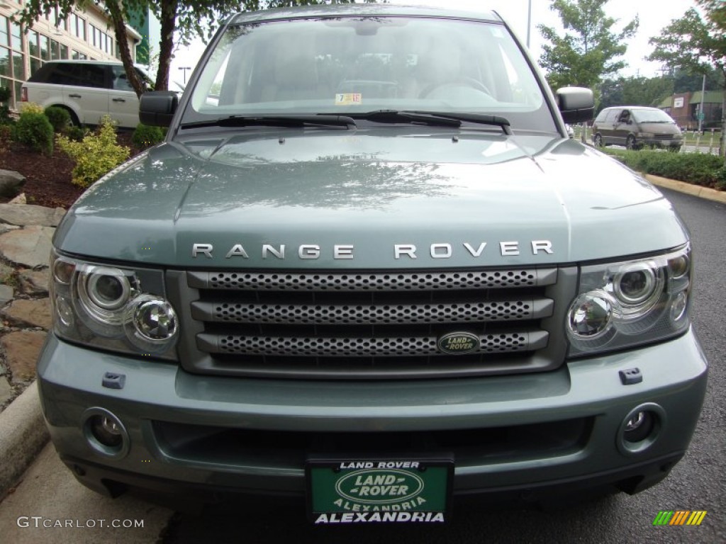 2006 Range Rover Sport HSE - Giverny Green Metallic / Alpaca Beige photo #13
