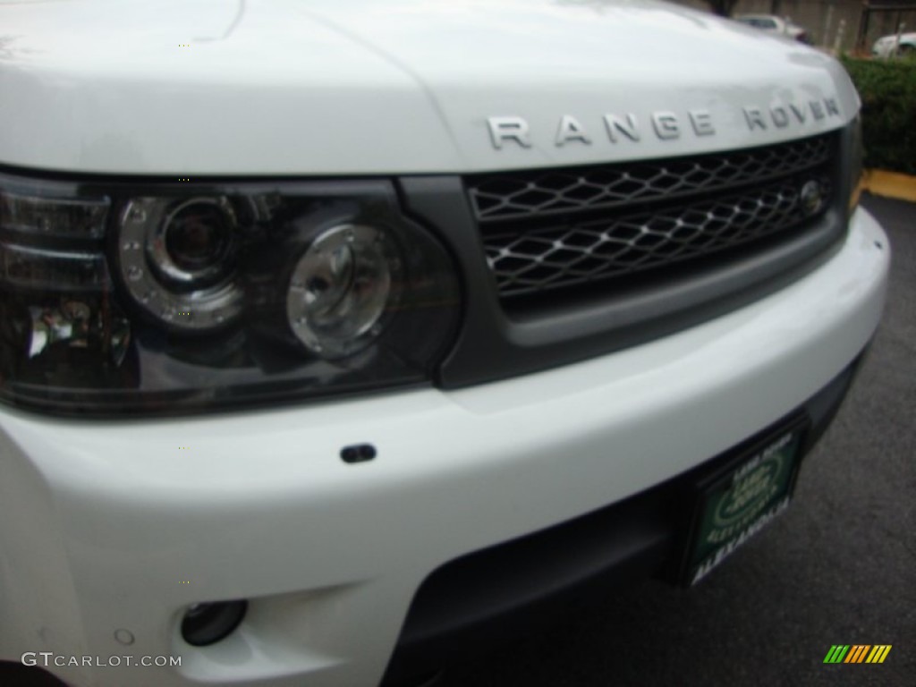 2011 Range Rover Sport HSE LUX - Fuji White / Arabica/Almond photo #13