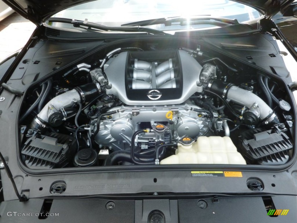 2010 Nissan GT-R Premium 3.8 Liter Twin-Turbocharged DOHC 24-Valve CVTCS V6 (VR38DETT) Engine Photo #68467189