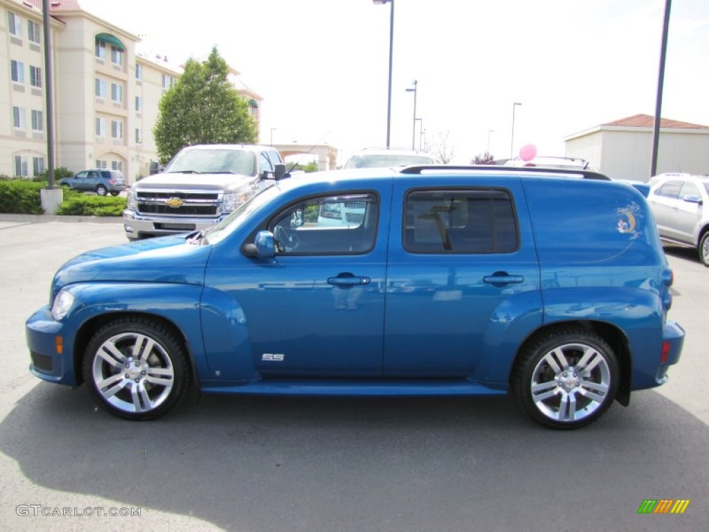 2009 HHR SS - Blue Flash Metallic / Ebony/Dark Gray photo #4