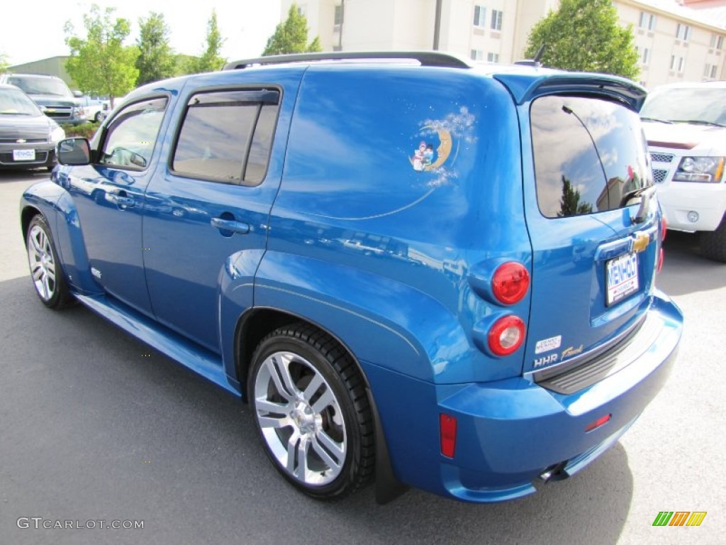 2009 HHR SS - Blue Flash Metallic / Ebony/Dark Gray photo #5