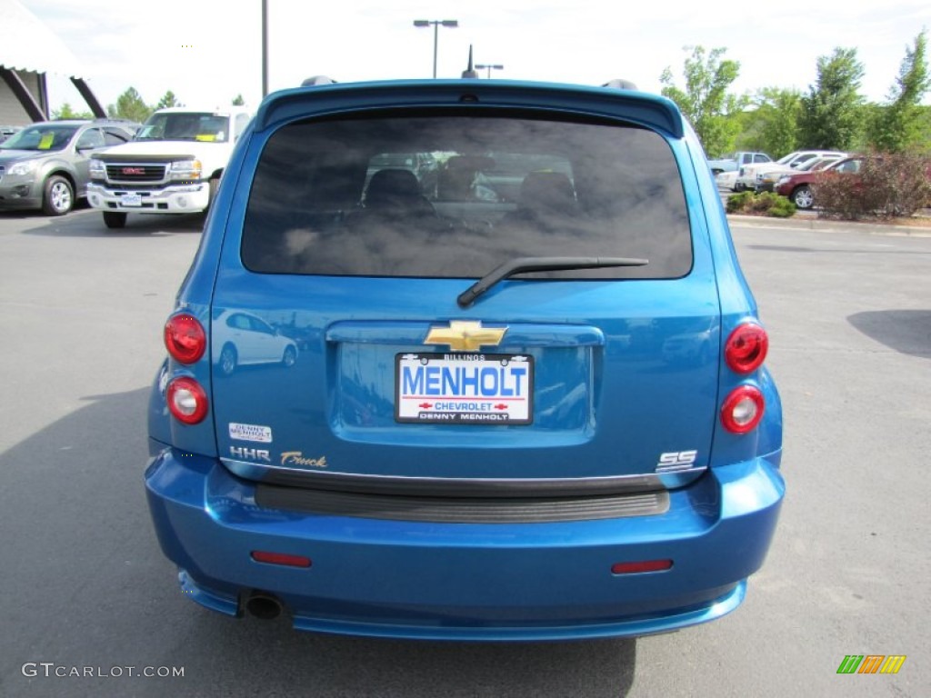 2009 HHR SS - Blue Flash Metallic / Ebony/Dark Gray photo #6