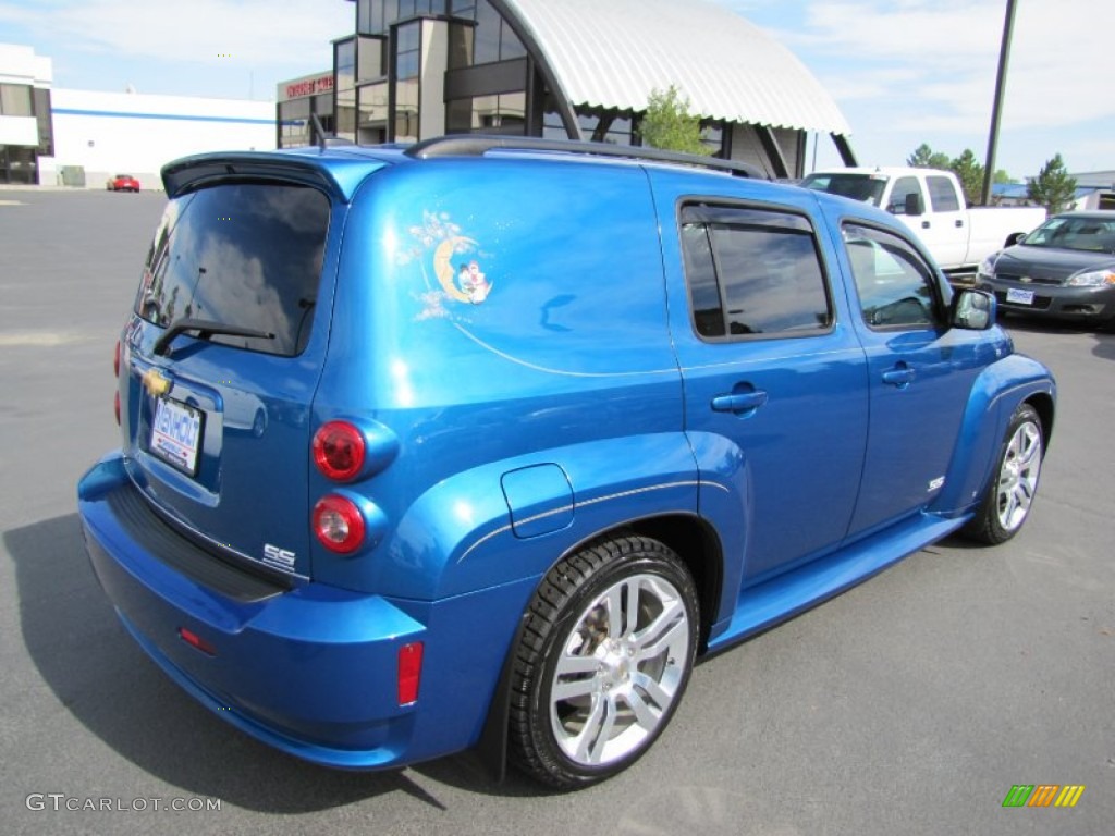2009 HHR SS - Blue Flash Metallic / Ebony/Dark Gray photo #7