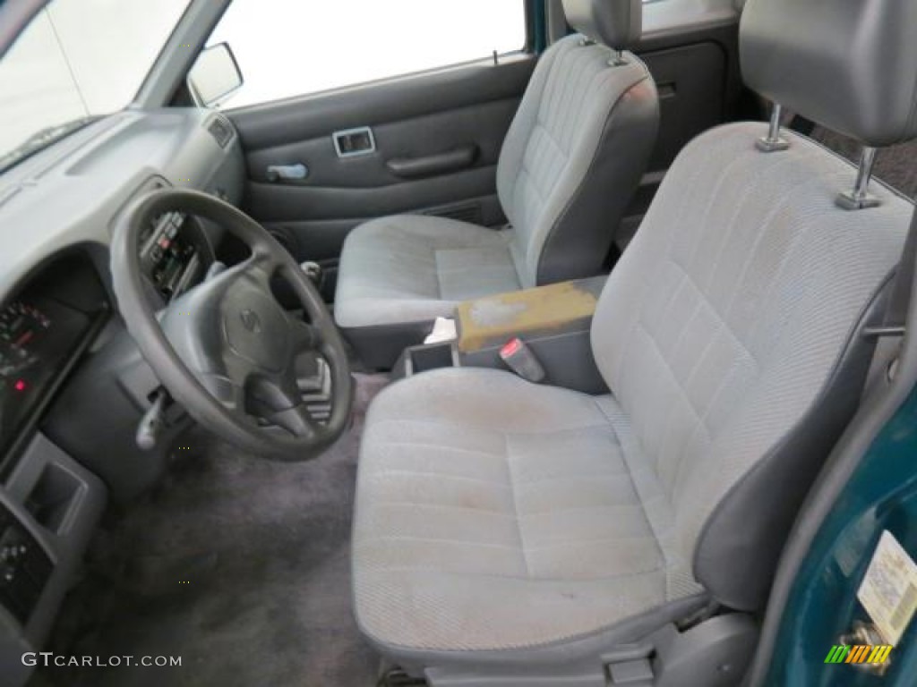 Gray Interior 1995 Nissan Hardbody Truck XE Extended Cab Photo #68467789