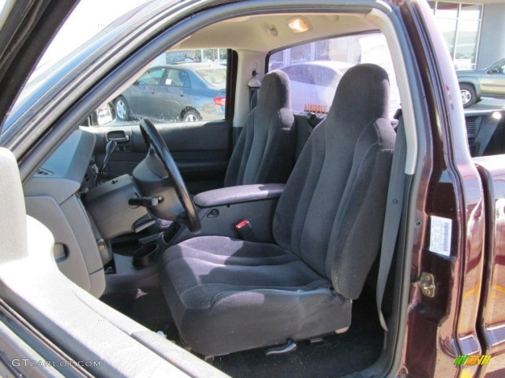 2004 Dodge Dakota SXT Regular Cab 4x4 Front Seat Photo #68471152