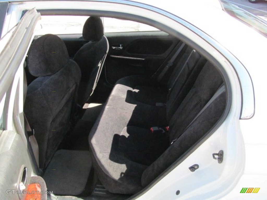 2002 Sonata GLS V6 - Noble White / Black photo #11