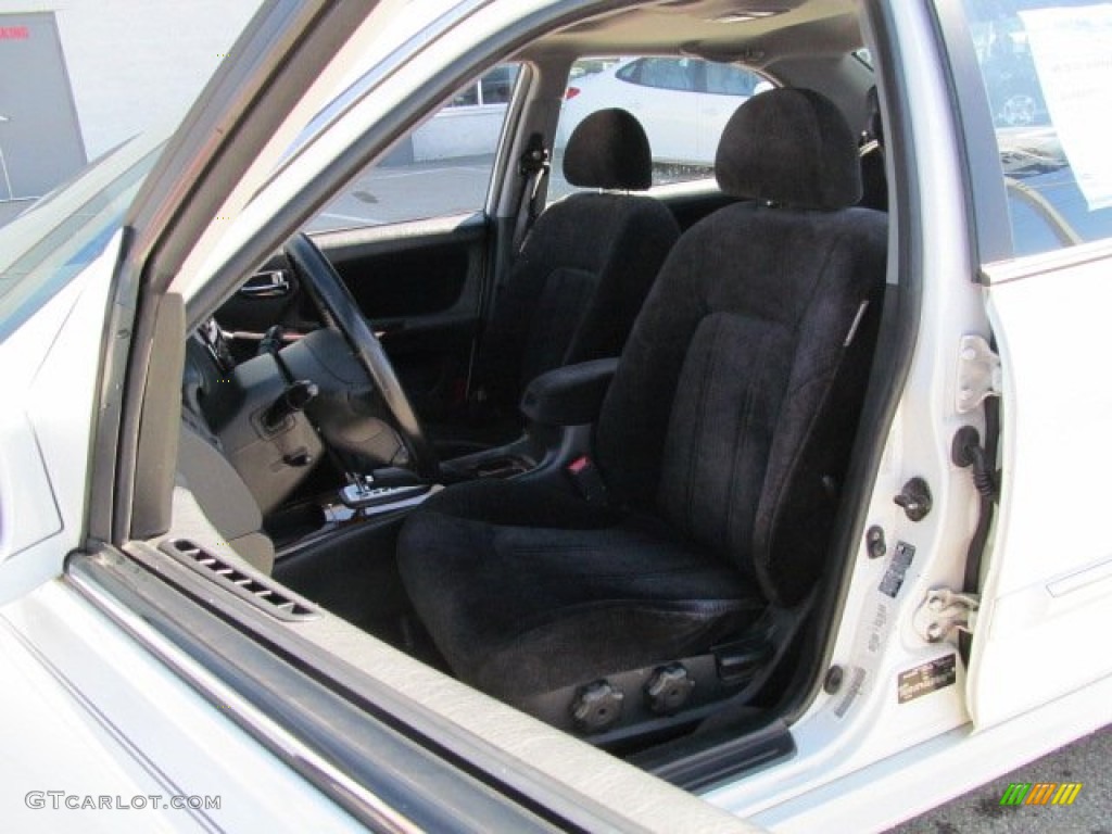 2002 Sonata GLS V6 - Noble White / Black photo #14