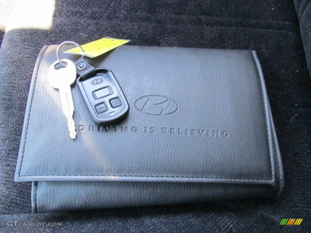 2002 Sonata GLS V6 - Noble White / Black photo #18