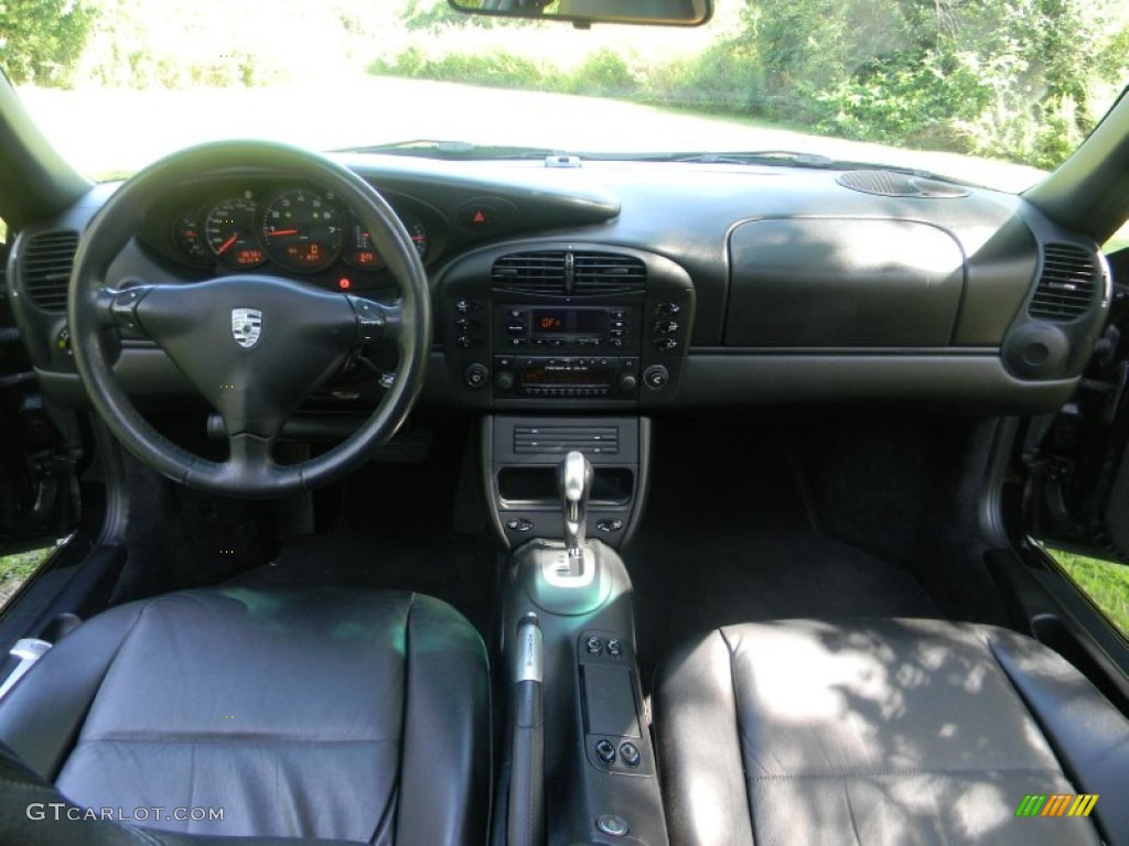2000 Porsche 911 Carrera Coupe Black Dashboard Photo #68471815
