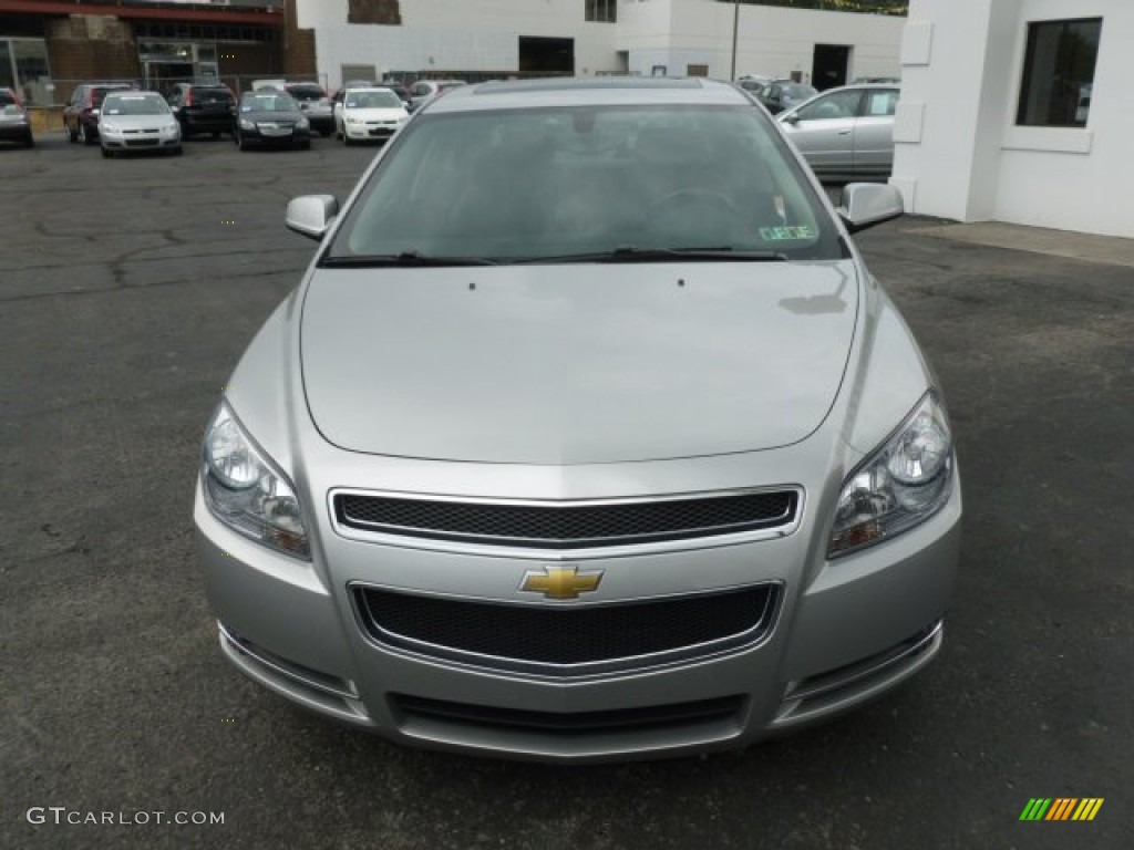 2008 Malibu LT Sedan - Silverstone Metallic / Ebony photo #2