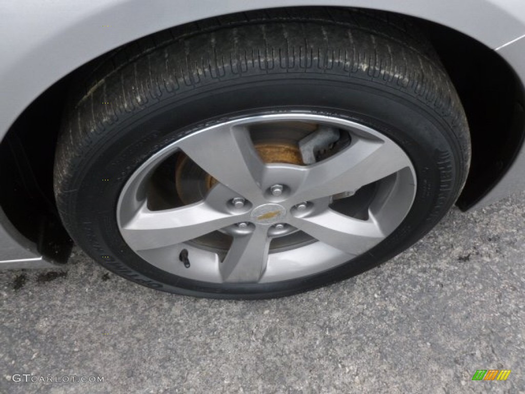 2008 Malibu LT Sedan - Silverstone Metallic / Ebony photo #9