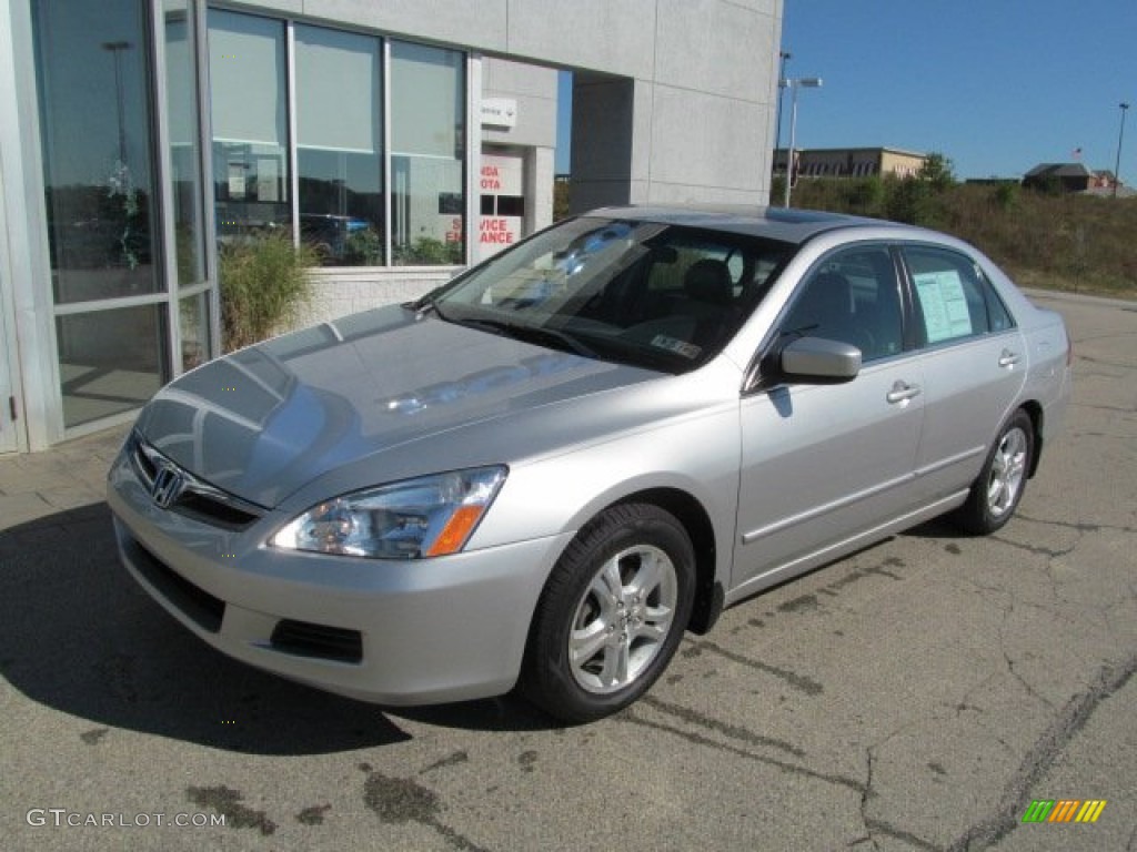 2006 Accord EX-L Sedan - Alabaster Silver Metallic / Gray photo #2